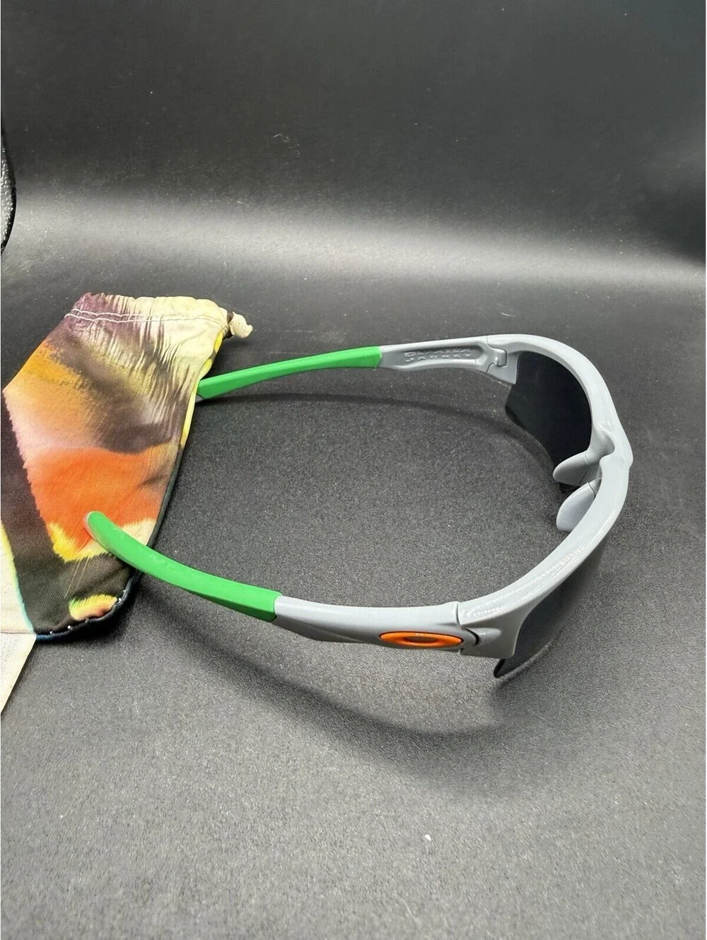 Oakley Quarter Jacket Polished Fog/Grey Lenses